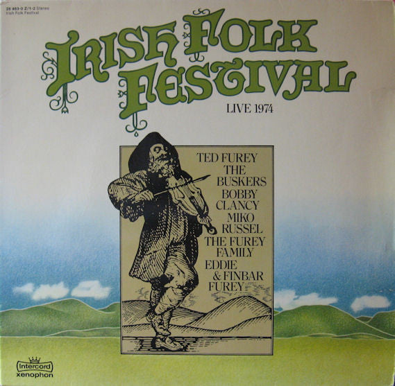 Various : Irish Folk Festival Live 1974 (2xLP, Gat)