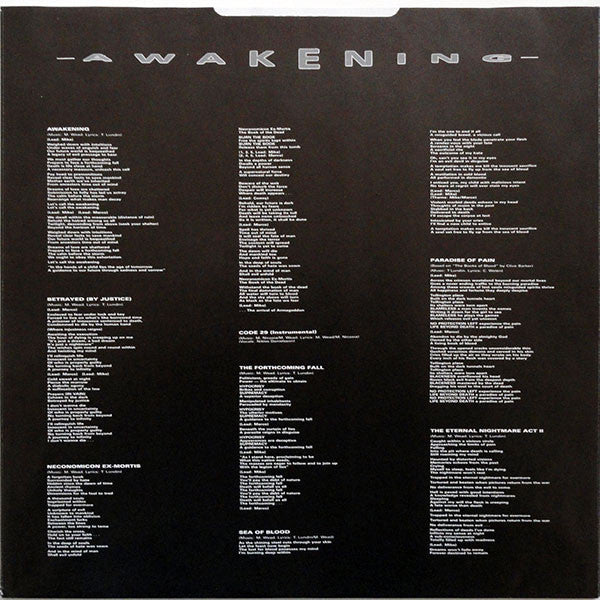 Hexenhaus : Awakening (LP, Album)
