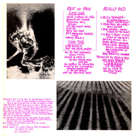 Really Red : Rest In Pain (LP, Album)