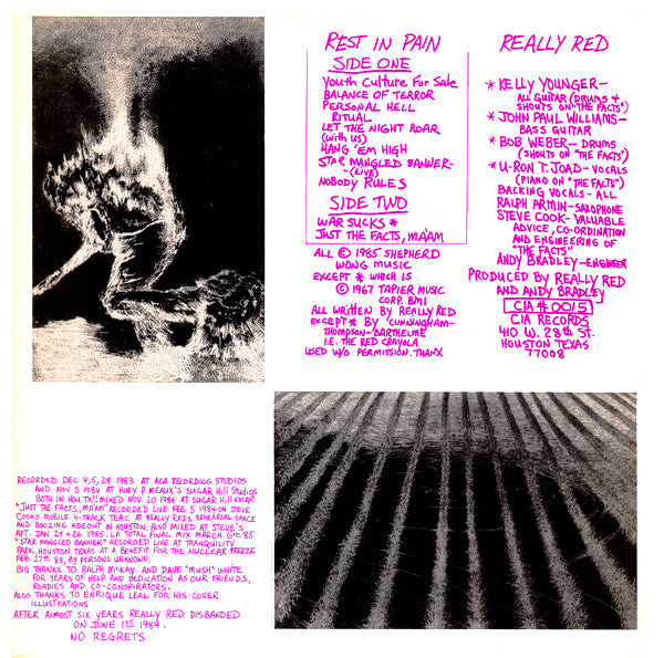 Really Red : Rest In Pain (LP, Album)