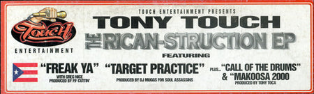 Tony Touch : The Rican-Struction EP (12", EP)