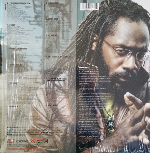 Tarrus Riley : Contagious (LP, Album)