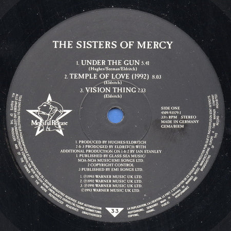 The Sisters Of Mercy : Greatest Hits Volume One - A Slight Case Of Overbombing (2xLP, Comp)