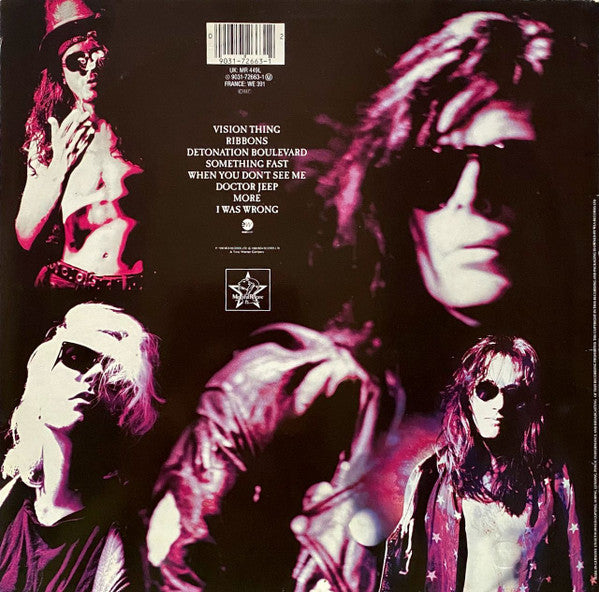 The Sisters Of Mercy : Vision Thing (LP, Album)