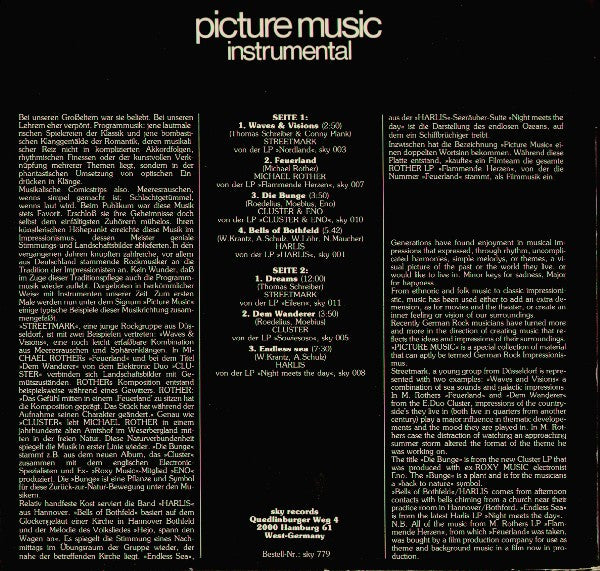 Various : Picture Music Instrumental (LP, Comp)