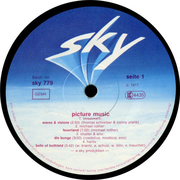 Various : Picture Music Instrumental (LP, Comp)