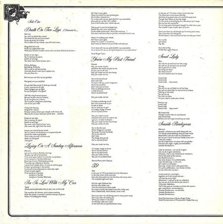 Queen : A Night At The Opera (LP, Album, Gat)