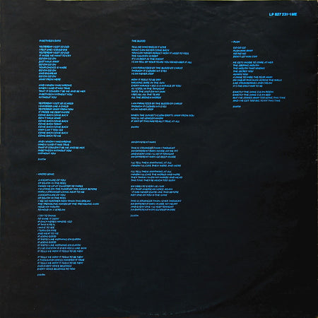 The Cure : The Head On The Door (LP, Album)