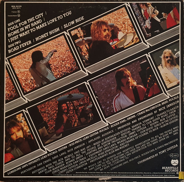 Foghat : Live (LP, Album)