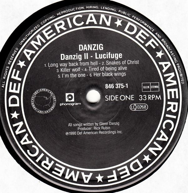Danzig : Danzig II - Lucifuge (LP, Album)