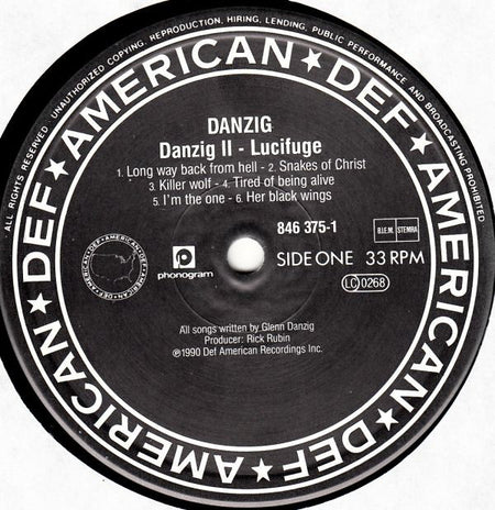 Danzig : Danzig II - Lucifuge (LP, Album)
