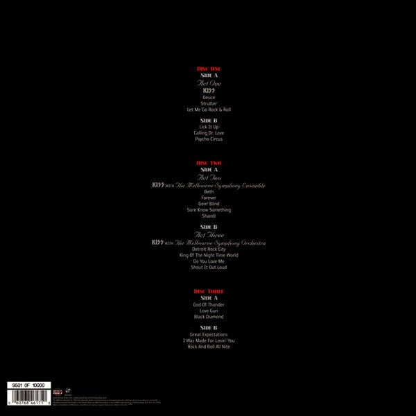 Kiss : Kiss Symphony: Alive IV (3xLP, Album, Ltd, Num)