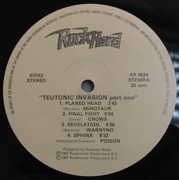 Various : Teutonic Invasion Part One (LP, Comp)