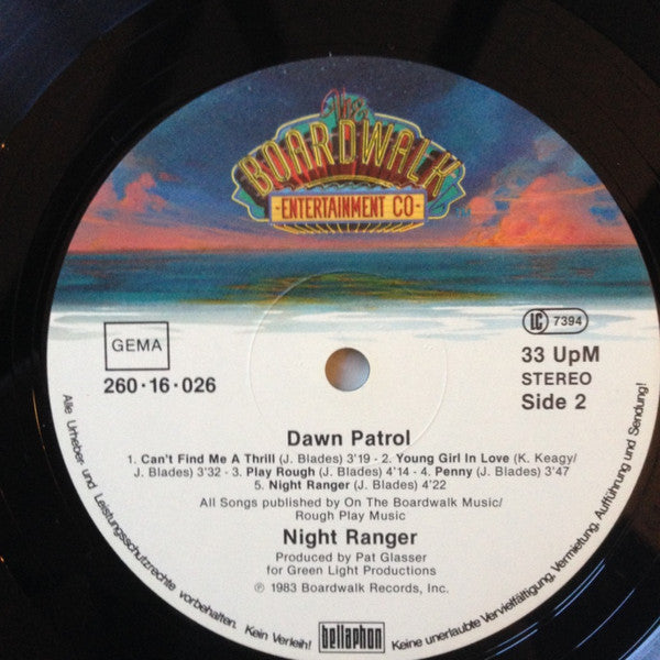 Night Ranger : Dawn Patrol (LP, Album)