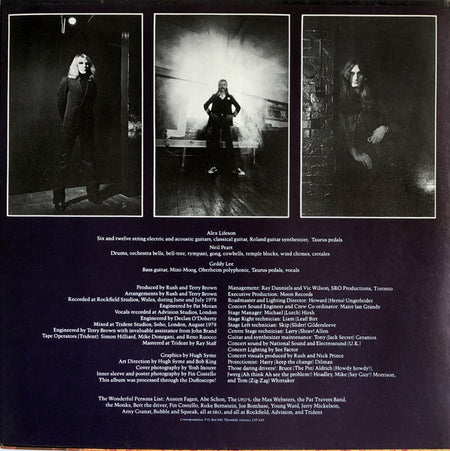 Rush : Hemispheres (LP, Album, Gat)