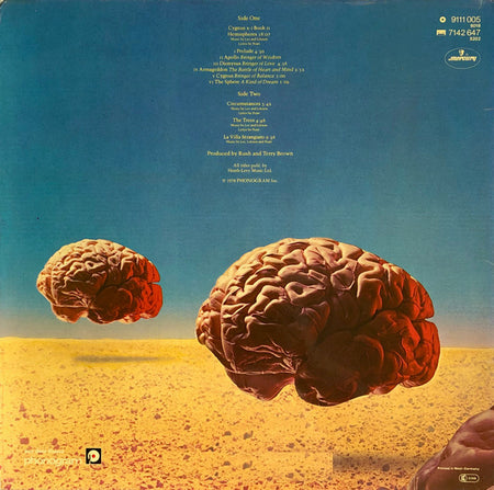 Rush : Hemispheres (LP, Album, Gat)