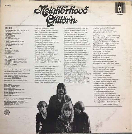 Neighb'rhood Childr'n - Neighb'rhood Childr'n (LP) (Very Good Plus (VG+))