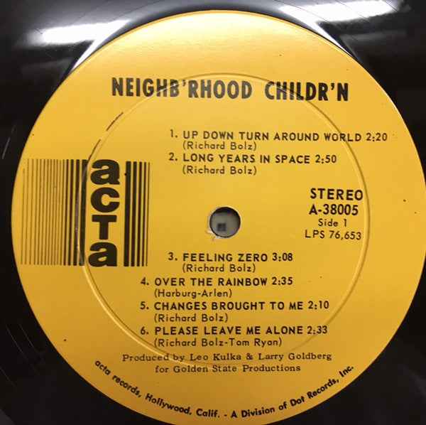 Neighb'rhood Childr'n - Neighb'rhood Childr'n (LP) (Very Good Plus (VG+))