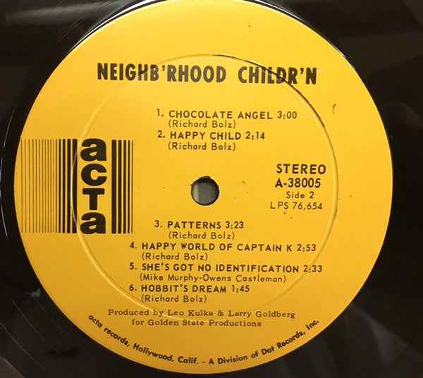 Neighb'rhood Childr'n - Neighb'rhood Childr'n (LP) (Very Good Plus (VG+))