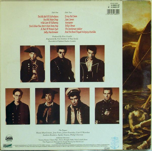 The Pogues : Rum Sodomy & The Lash (LP, Album, RE)