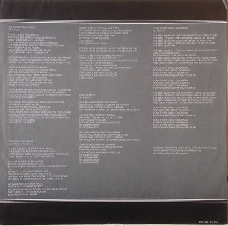 Gary Moore : Corridors Of Power (LP, Album)