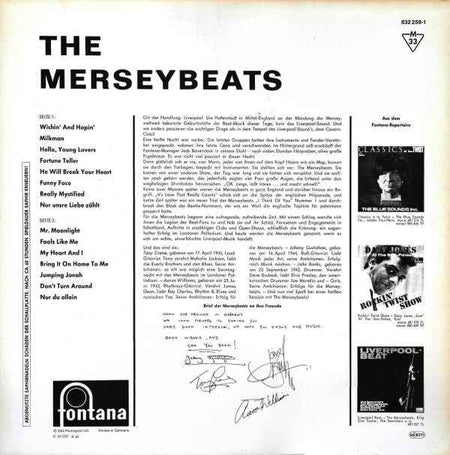 The Merseybeats - The Merseybeats (LP) (Near Mint (NM or M-))