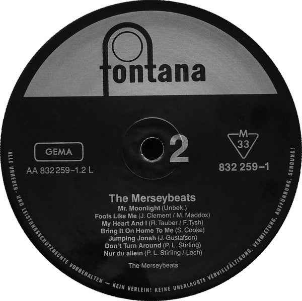 The Merseybeats - The Merseybeats (LP) (Near Mint (NM or M-))