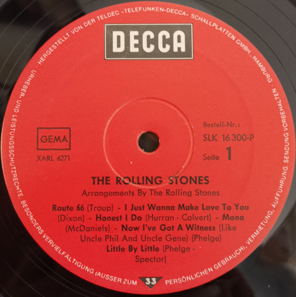The Rolling Stones : The Rolling Stones (LP, Album, RE)