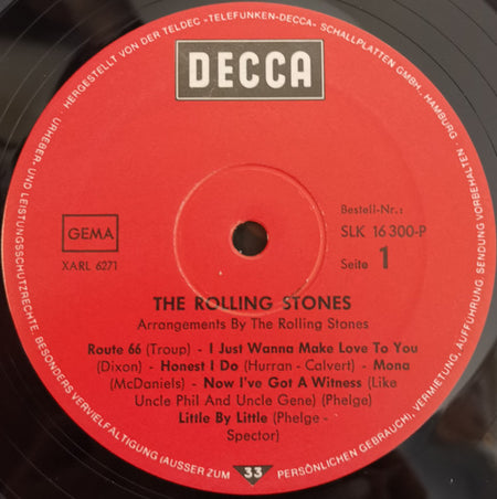 The Rolling Stones : The Rolling Stones (LP, Album, RE)