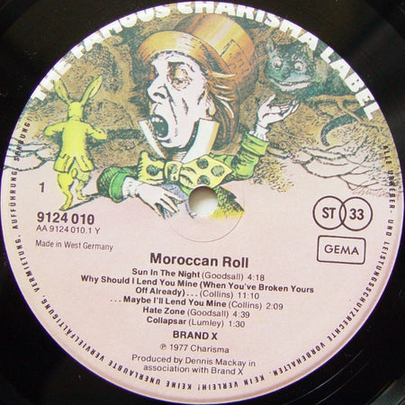 Brand X (3) : Moroccan Roll (LP, Album)