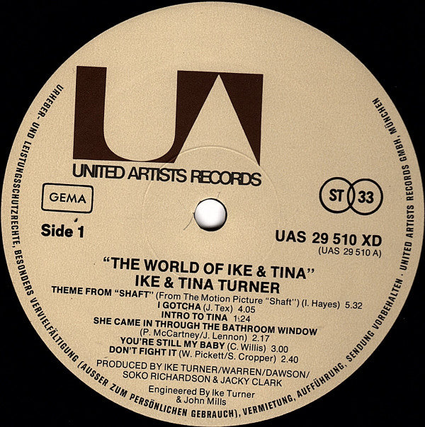 Ike & Tina Turner : The World Of Ike & Tina (2xLP, Album)