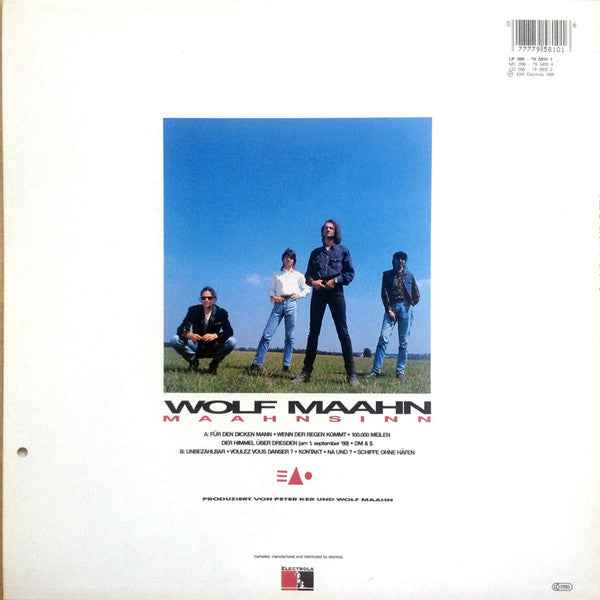 Wolf Maahn - Maahnsinn (LP) (Near Mint (NM or M-))