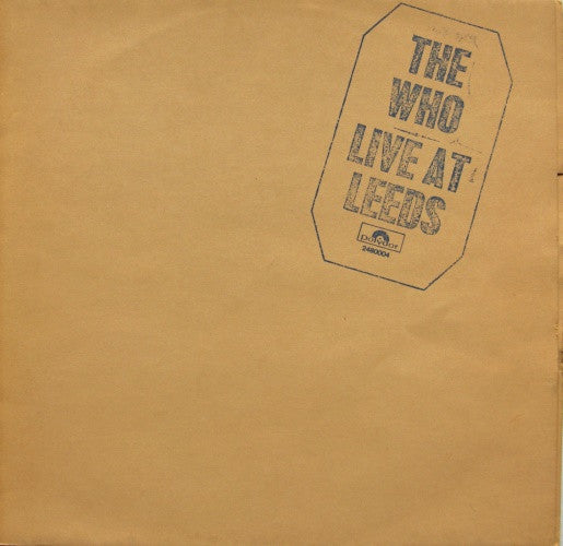 The Who : Live At Leeds (LP, Album, Gat)