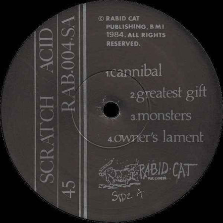 Scratch Acid - Scratch Acid (12") (Very Good Plus (VG+))