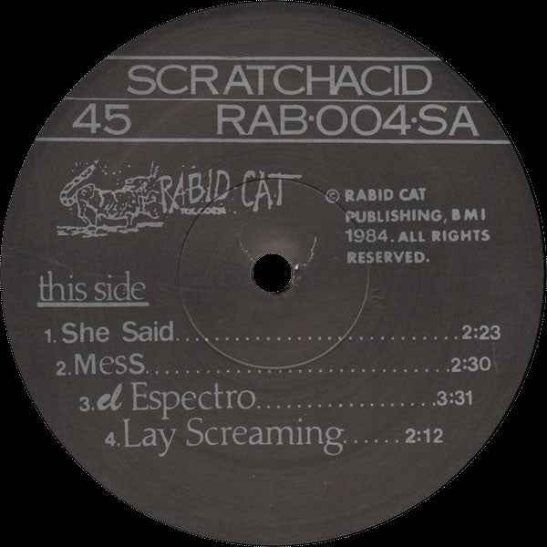 Scratch Acid - Scratch Acid (12") (Very Good Plus (VG+))