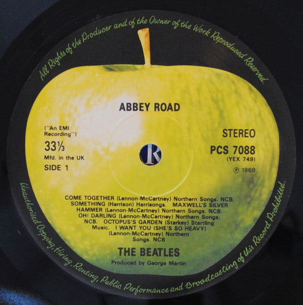 The Beatles : Abbey Road (LP, Album, RE, RM, DMM)