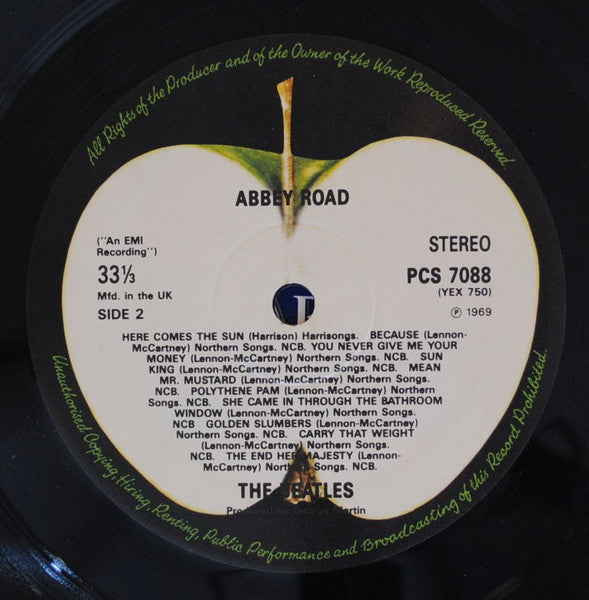 The Beatles : Abbey Road (LP, Album, RE, RM, DMM)