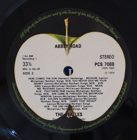 The Beatles : Abbey Road (LP, Album, RE, RM, DMM)