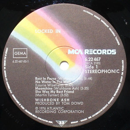 Wishbone Ash : Locked In (LP, Album)