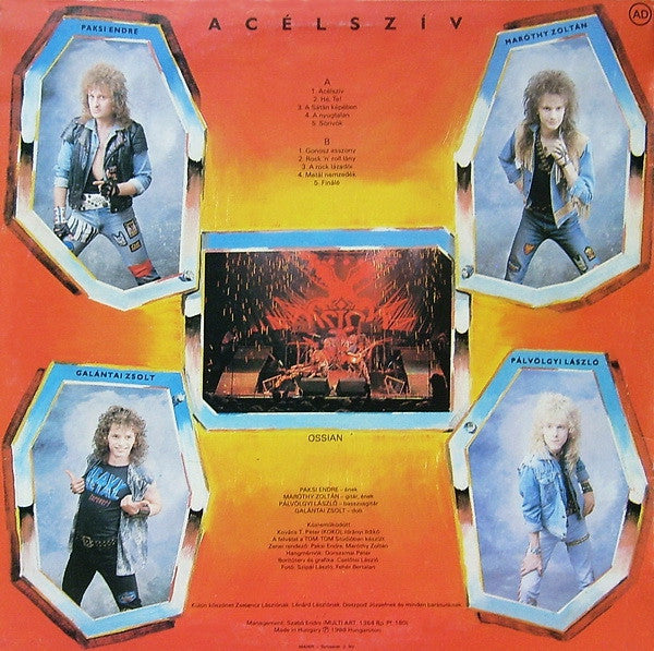 Ossian (4) : Acélszív (LP, Album)