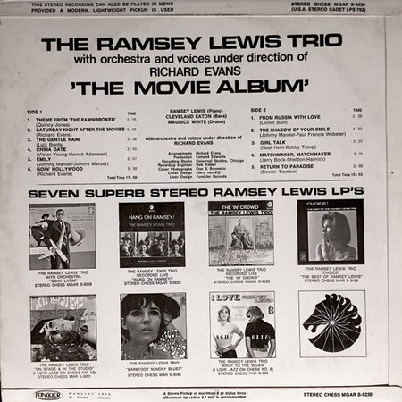 The Ramsey Lewis Trio : The Movie Album (LP, Album)