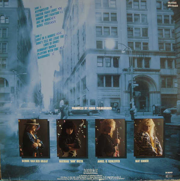 Sinner : Comin' Out Fighting (LP, Album)