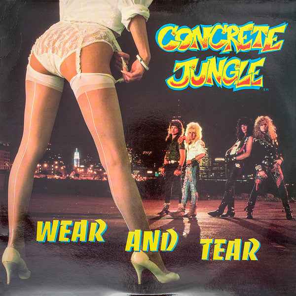 Concrete Jungle  - Wear And Tear (LP) (Near Mint (NM or M-))