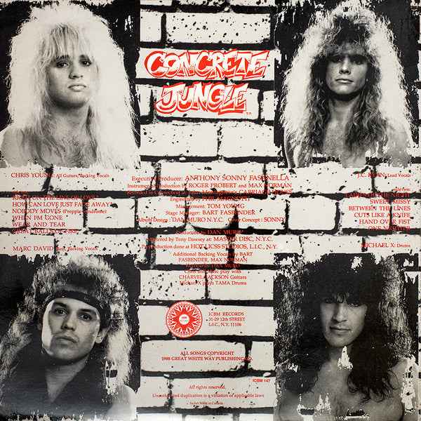 Concrete Jungle  - Wear And Tear (LP) (Near Mint (NM or M-))