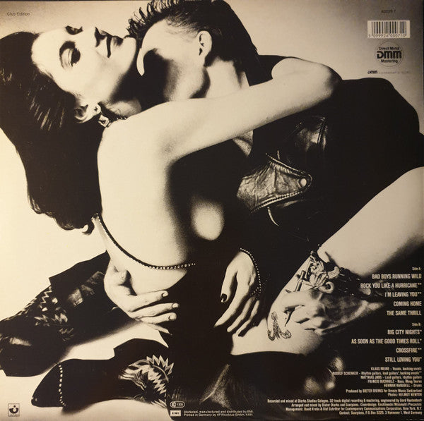 Scorpions : Love At First Sting (LP, Album, Club)