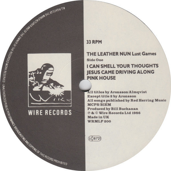 The Leather Nun : Lust Games (LP, MiniAlbum)