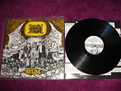 Napalm Death : Scum (LP, Album, RE)
