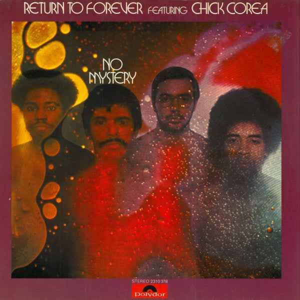 Return To Forever Featuring Chick Corea - No Mystery (LP) (Very Good Plus (VG+))