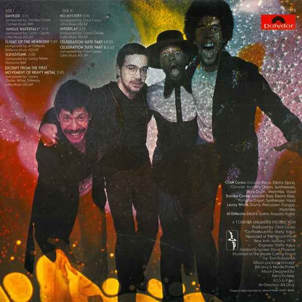 Return To Forever Featuring Chick Corea - No Mystery (LP) (Very Good Plus (VG+))