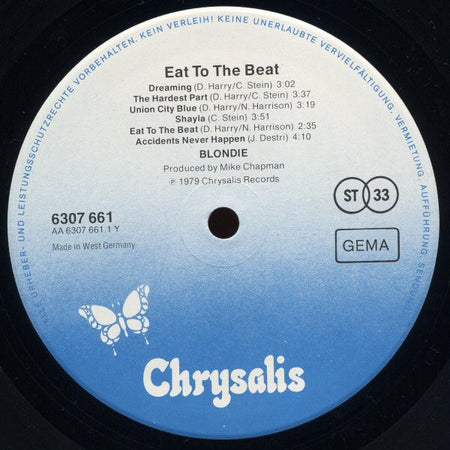 Blondie : Eat To The Beat (LP, Album)